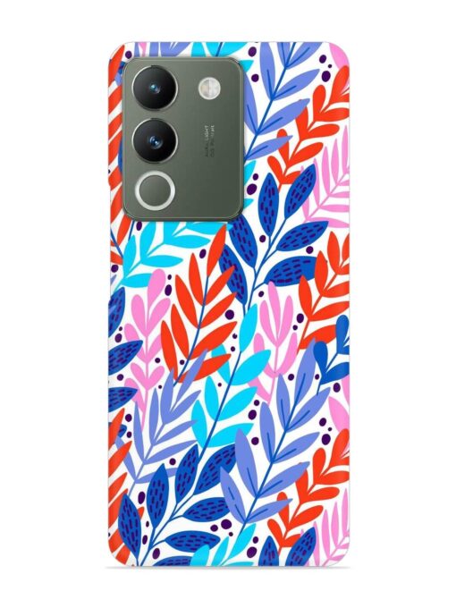 Bright Floral Tropical Snap Case for Vivo Y200 (5G) Zapvi