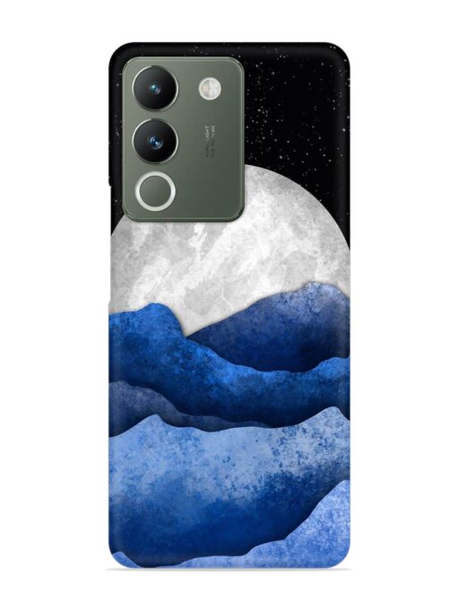 Full Moon Mountain Vector Snap Case for Vivo Y200 (5G)