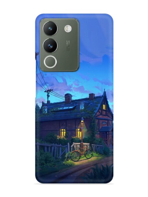 Beautiful Village House Snap Case for Vivo Y200 (5G) Zapvi