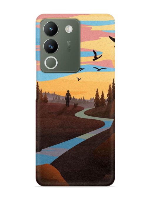 Natural Landscape Art Snap Case for Vivo Y200 (5G) Zapvi