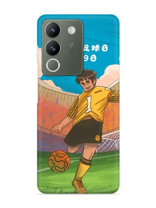 Soccer Kick Snap Case for Vivo Y200 (5G) Zapvi