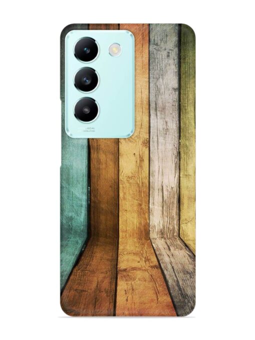 Wooden Realistic Art Snap Case for Vivo Y200E (5G) Zapvi