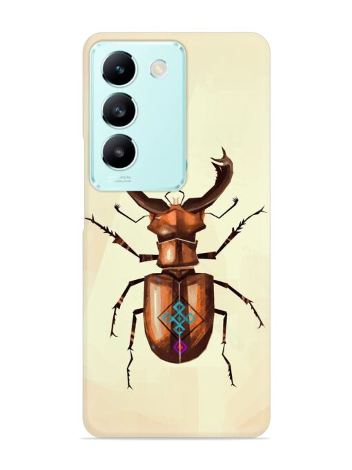 Stag Beetle Vector Snap Case for Vivo Y200E (5G)