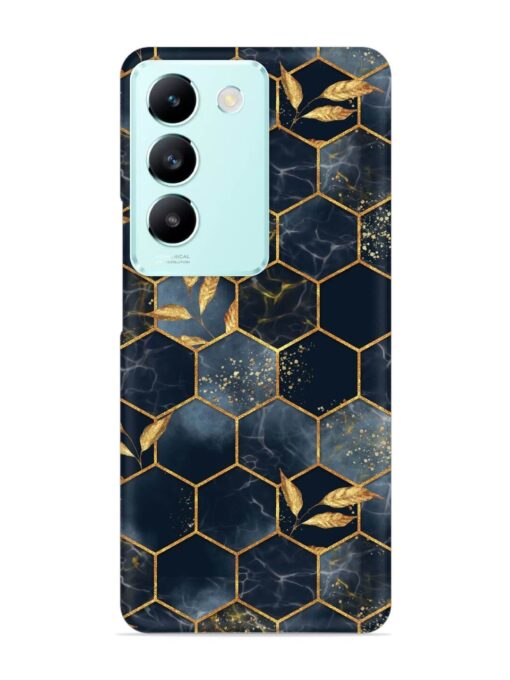 Marble Hexagon Seamless Snap Case for Vivo Y200E (5G)