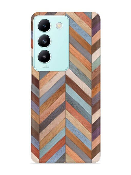 Seamless Wood Parquet Snap Case for Vivo Y200E (5G) Zapvi