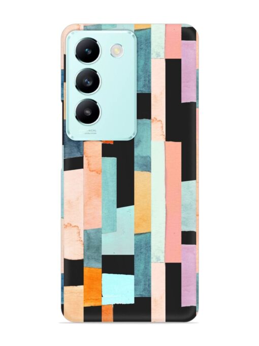 Geometric Seamless Pattern Snap Case for Vivo Y200E (5G)