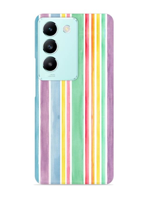 Hand Drawn Watercolor Snap Case for Vivo Y200E (5G) Zapvi