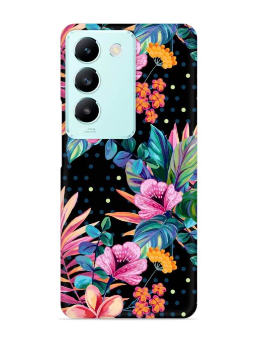 Seamless Floral Pattern Snap Case for Vivo Y200E (5G) Zapvi