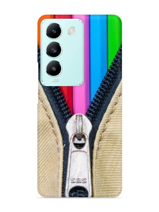 Zip In Color Snap Case for Vivo Y200E (5G) Zapvi