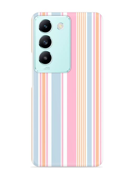 Stripe Seamless Pattern Snap Case for Vivo Y200E (5G)