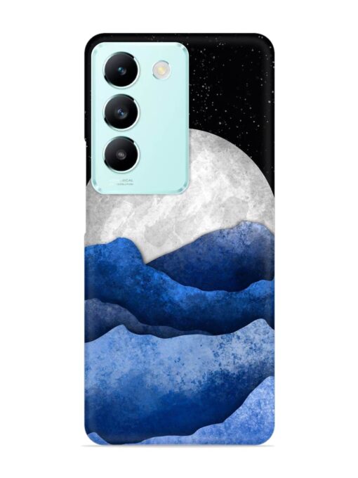 Full Moon Mountain Vector Snap Case for Vivo Y200E (5G)