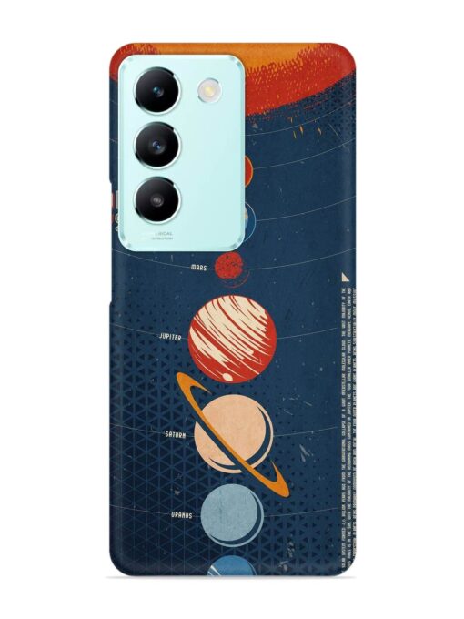 Solar System Vector Snap Case for Vivo Y200E (5G)