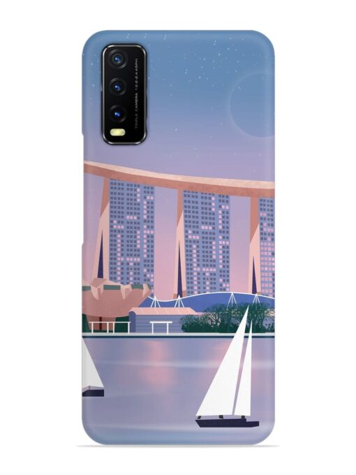 Singapore Scenery Architecture Snap Case for Vivo Y20G Zapvi