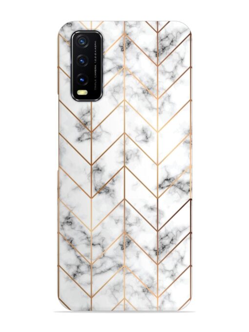 Vector Marble Texture Snap Case for Vivo Y20G Zapvi