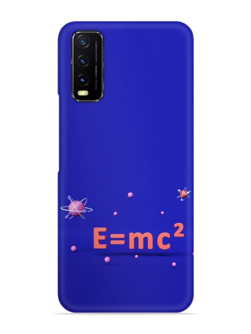 Formula Relativity Equation Snap Case for Vivo Y20G Zapvi