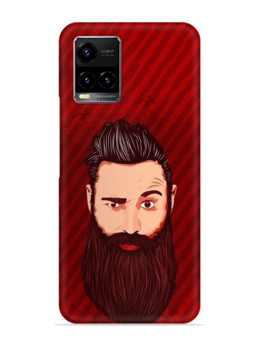 Beardo Man Snap Case for Vivo Y21 Zapvi