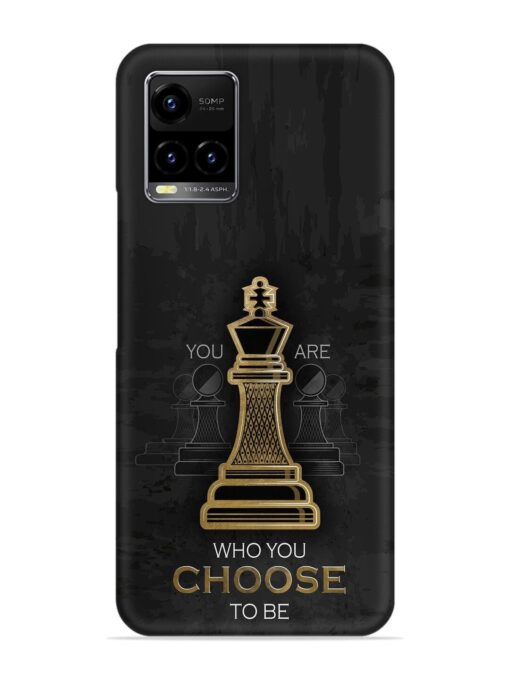 You Are Who Choose To Be Snap Case for Vivo Y21 Zapvi