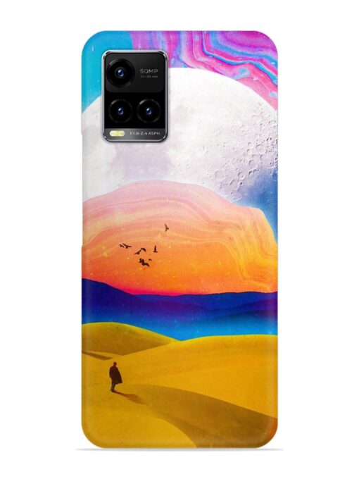 Sandy Desert Snap Case for Vivo Y21 Zapvi