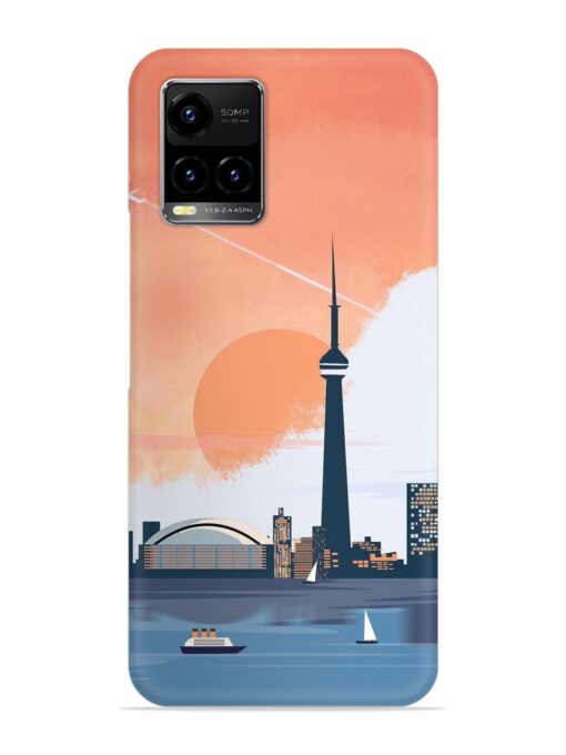 Toronto Canada Snap Case for Vivo Y21 Zapvi