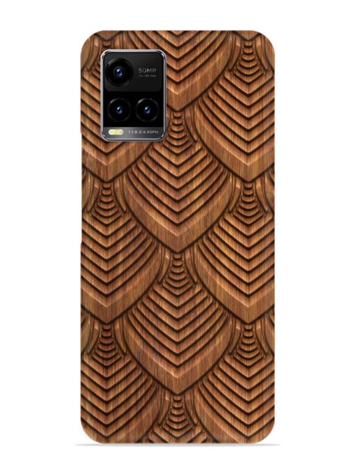 Carved Pattern On Snap Case for Vivo Y21 Zapvi