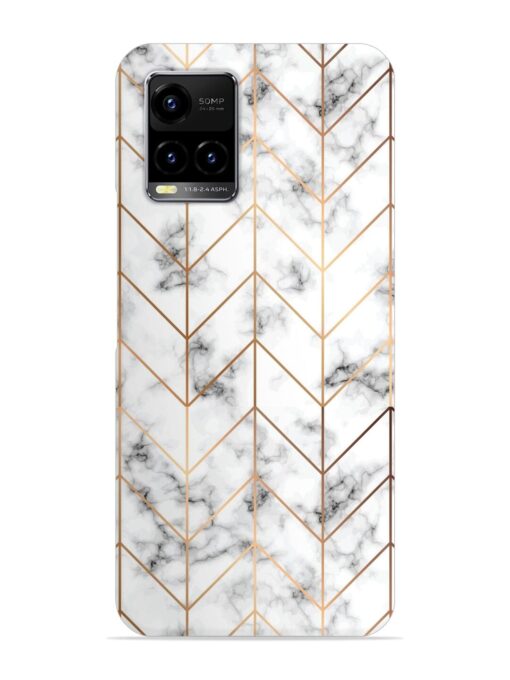 Vector Marble Texture Snap Case for Vivo Y21 Zapvi