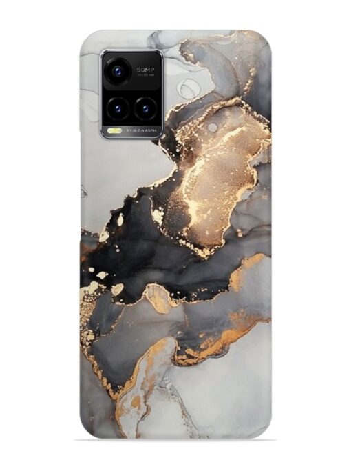 Luxury Abstract Fluid Snap Case for Vivo Y21 Zapvi