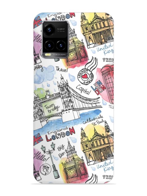 Vector London Landmark Snap Case for Vivo Y21