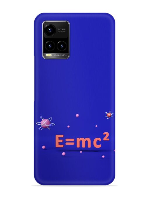 Formula Relativity Equation Snap Case for Vivo Y21 Zapvi