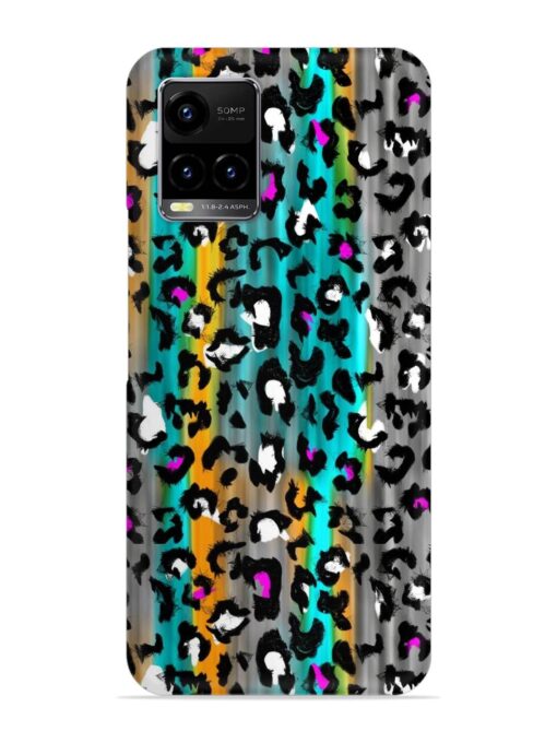 Mix Animal Skin Snap Case for Vivo Y21 Zapvi