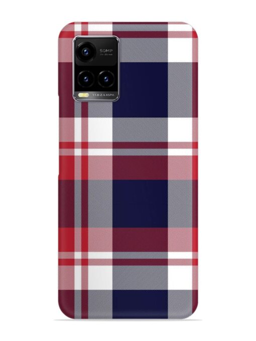 Classic Plaid Tartan Snap Case for Vivo Y21 Zapvi