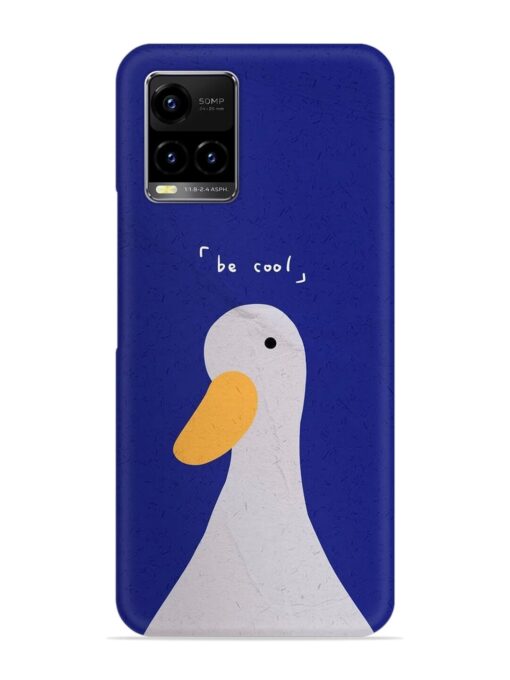 Be Cool Duck Snap Case for Vivo Y21 Zapvi