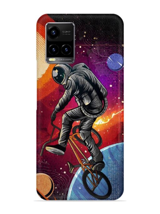 Super Eclipse Bmx Bike Snap Case for Vivo Y21 Zapvi