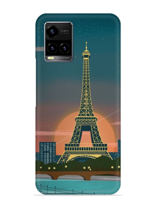 Scenery Architecture France Paris Snap Case for Vivo Y21A Zapvi