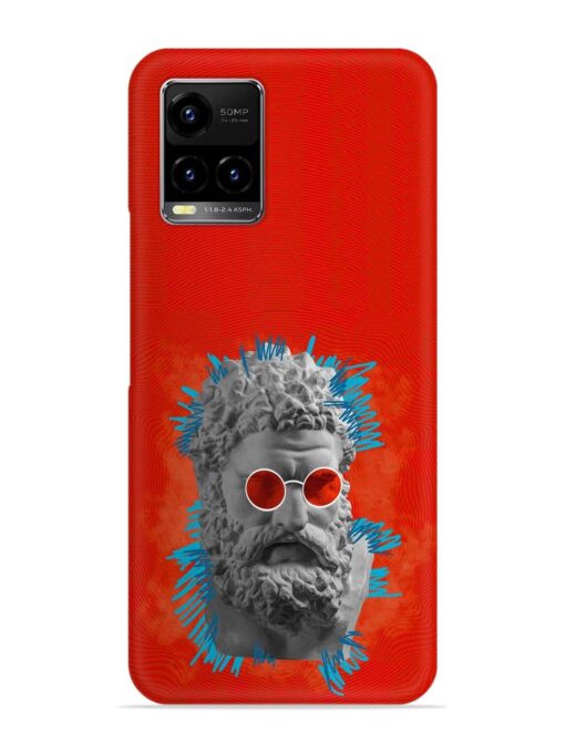 Contemporary Art Concept Snap Case for Vivo Y21E Zapvi