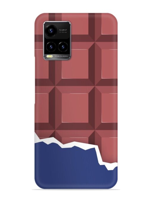 Chocolate Vector Art Snap Case for Vivo Y21E Zapvi