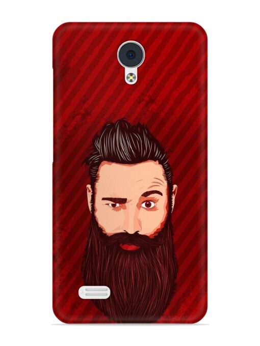 Beardo Man Snap Case for Vivo Y21L