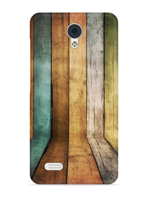 Wooden Realistic Art Snap Case for Vivo Y21L Zapvi