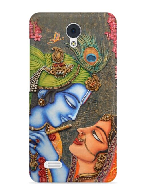 Lord Radha Krishna Flute Art Snap Case for Vivo Y21L Zapvi