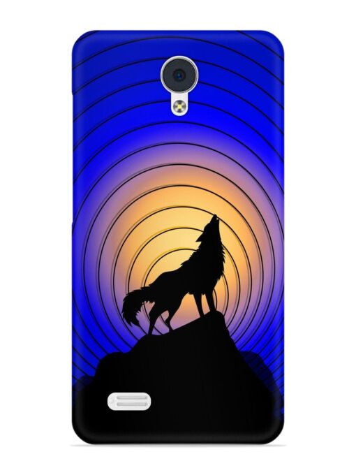 Fox Roaring Design Snap Case for Vivo Y21L