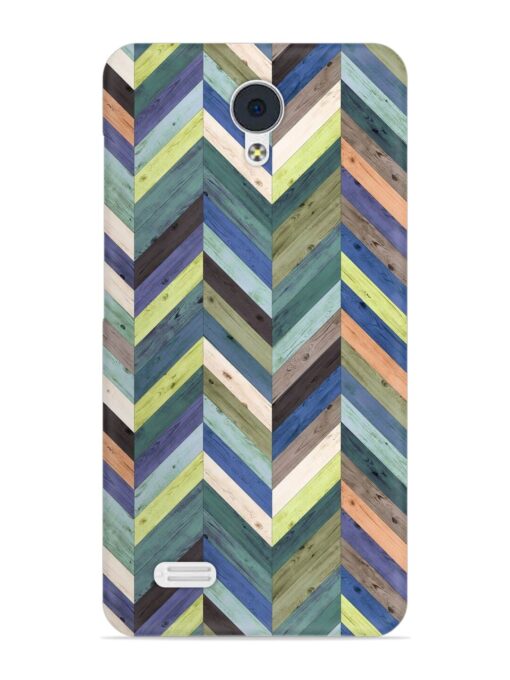 Chevron Random Color Snap Case for Vivo Y21L Zapvi