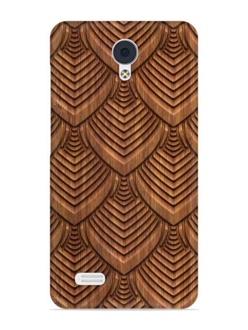 Carved Pattern On Snap Case for Vivo Y21L Zapvi