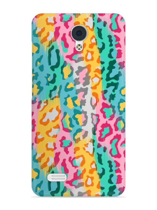 Seamless Vector Colorful Snap Case for Vivo Y21L Zapvi