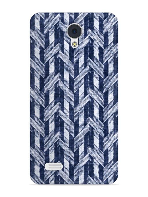 Abstract Herringbone Motif Snap Case for Vivo Y21L Zapvi