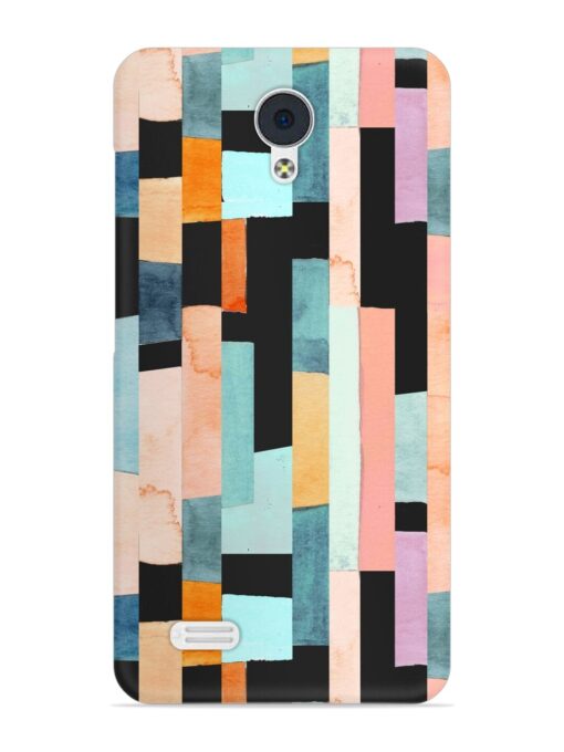 Geometric Seamless Pattern Snap Case for Vivo Y21L