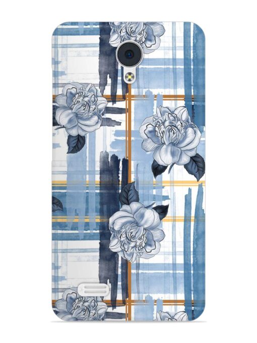 Watercolor Pattern Rose Snap Case for Vivo Y21L Zapvi