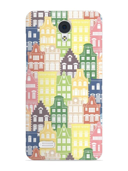 Seamless Shapes Pattern Snap Case for Vivo Y21L Zapvi