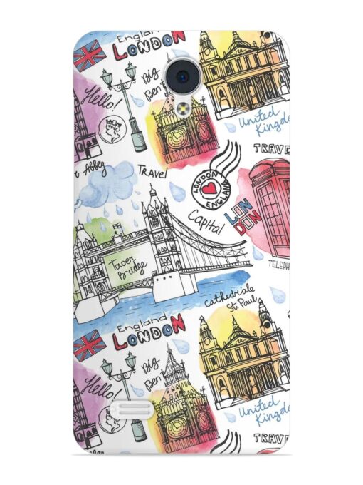 Vector London Landmark Snap Case for Vivo Y21L