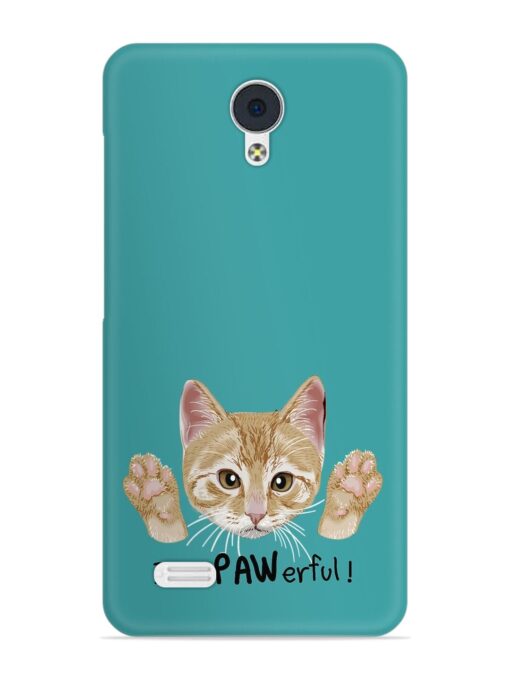 Typography Slogan Cat Snap Case for Vivo Y21L