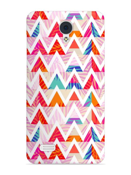 Abstract Triangle Background Snap Case for Vivo Y21L Zapvi