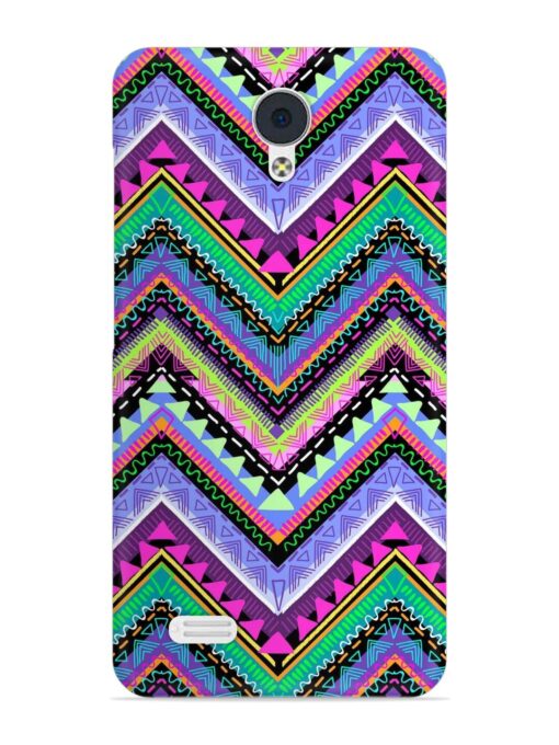 Tribal Aztec Print Snap Case for Vivo Y21L